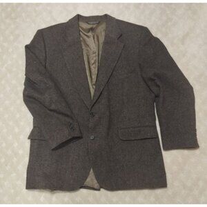 Vintage American Trend Blazer Men's XL (25x30.5) Lambs Wool Blend Sport Coat USA